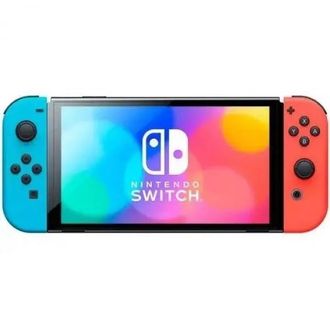 Портативна ігрова приставка Nintendo Switch Oled Red/Blue + Mario Kart 8 Deluxe (Download code) + 3 months - фото 3 Портативна ігрова приставка Nintendo Switch Oled Red/Blue + Mario Kart 8 Deluxe (Download code) + 3 months - фото 3