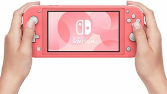 Портативна ігрова приставка Nintendo Switch Lite Coral - фото 2 Портативна ігрова приставка Nintendo Switch Lite Coral - фото 2