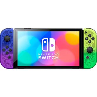 Портативна ігрова приставка Nintendo Switch OLED Model Splatoon 3 Edition - фото 2 Портативна ігрова приставка Nintendo Switch OLED Model Splatoon 3 Edition - фото 2