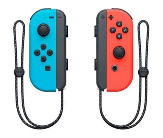 Портативна ігрова приставка Nintendo Switch OLED with Neon Blue and Neon Red Joy-Con - фото 3