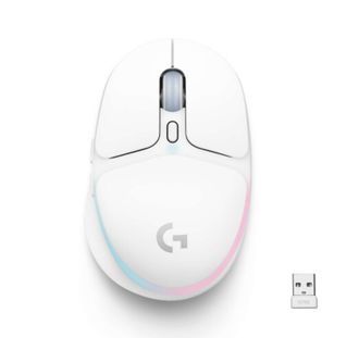 Игровая мышь беспроводная Logitech G705 (910-006367) White USB - фото 1 Игровая мышь беспроводная Logitech G705 (910-006367) White USB - фото 1