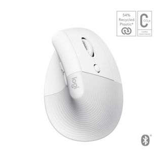 Игровая мышь беспроводная Logitech Lift for Mac Vertical Ergonomic White (910-006477) - фото 1