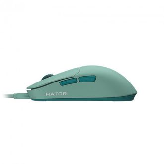 Игровая мышь HATOR Quasar Essential (HTM-404) Mint - фото 2 Игровая мышь HATOR Quasar Essential (HTM-404) Mint - фото 2