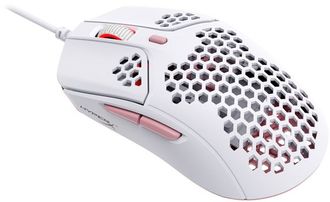 Игровая мышь HyperX Pulsefire Haste White/Pink (4P5E4AA) - фото 2 Игровая мышь HyperX Pulsefire Haste White/Pink (4P5E4AA) - фото 2