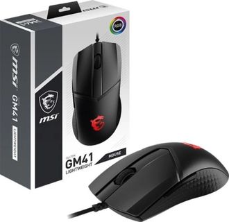 Игровая мышь MSI Clutch GM41 Lightweight (S12-0401860-C54) - фото 2 Игровая мышь MSI Clutch GM41 Lightweight (S12-0401860-C54) - фото 2