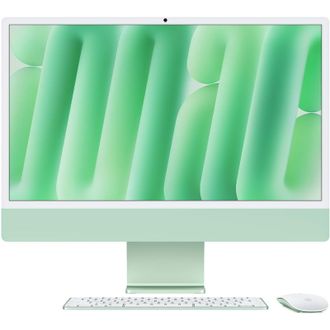 Apple iMac 24" 2024 M4 10CPU/10GPU/16GB/256GB Green (MWUY3) - фото 1