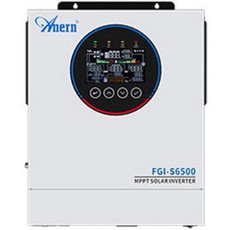 Гібридний інвертор ANERN AN-FGI-S6500 + WiFi 6.5 кВт 48V Europe - фото 1 Гібридний інвертор ANERN AN-FGI-S6500 + WiFi 6.5 кВт 48V Europe - фото 1