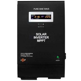 Сонячний інвертор (ДБЖ) LogicPower LPY-C-PSW-5000VA 3500W MPPT 48V (4128) - фото 1 Сонячний інвертор (ДБЖ) LogicPower LPY-C-PSW-5000VA 3500W MPPT 48V (4128) - фото 1