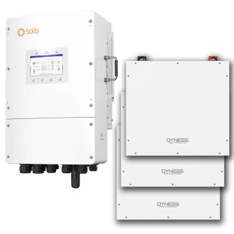 Комплект інвертор SOLIS S6-EH3P12K-L 12KW + 3 шт Акумуляторна батарея для ДБЖ Dyness DL5.0C - фото 1 Комплект інвертор SOLIS S6-EH3P12K-L 12KW + 3 шт Акумуляторна батарея для ДБЖ Dyness DL5.0C - фото 1