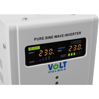 Гібридне ДБЖ/інвертор Volt Polska SINUS PRO 1500E 12V 230V (3SP091512E) - фото 3
