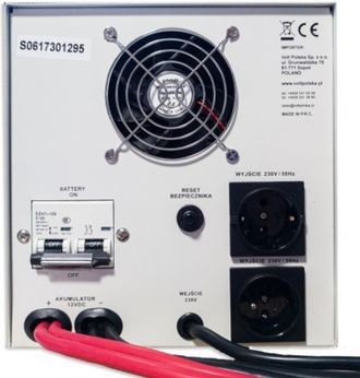 Линейно-интерактивный ИБП Volt Polska SINUS PRO 2200 E 12/230V 1600/2200W (3SP092212E) - фото 4