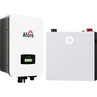 Система зберігання енергії Afore SV-1AF6K1-LDY5.1K2 (6kW 5.1kWh 1BAT LiFePO4 6000 циклів) - фото 2 Система зберігання енергії Afore SV-1AF6K1-LDY5.1K2 (6kW 5.1kWh 1BAT LiFePO4 6000 циклів) - фото 2