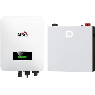 Система зберігання енергії Afore SV-1AF6K1-LDY5.1K2 (6kW 5.1kWh 1BAT LiFePO4 6000 циклів) - фото 1 Система зберігання енергії Afore SV-1AF6K1-LDY5.1K2 (6kW 5.1kWh 1BAT LiFePO4 6000 циклів) - фото 1