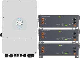 Система хранения энергии Deye SV-1DE10K1-LEC15K1-1 (10kW 15.4kWh 3BAT LiFePO4 ≥6000 циклов) - фото 1 Система хранения энергии Deye SV-1DE10K1-LEC15K1-1 (10kW 15.4kWh 3BAT LiFePO4 ≥6000 циклов) - фото 1