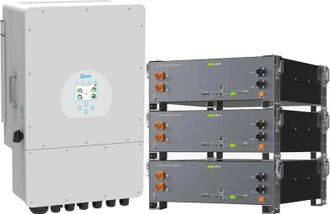 Система зберігання енергії Deye SV-1DE12K1-LEC15K1-1 (12kW 15.4kWh 3BAT LiFePO4 ≥6000 циклів) - фото 2 Система зберігання енергії Deye SV-1DE12K1-LEC15K1-1 (12kW 15.4kWh 3BAT LiFePO4 ≥6000 циклів) - фото 2