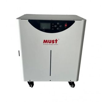 Система зберігання енергії MUST HBP18-3024 125Ah All in one solar system 3000WH LiFePO4 Battery - фото 1