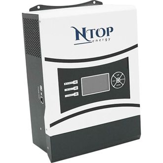 Гібридний інвертор NTOP NTP1000-12, 1000W, 12V, ток заряду 0-70A, 160-275V, MPPT-контролер (50А, 80 Vdc) - фото 1 Гібридний інвертор NTOP NTP1000-12, 1000W, 12V, ток заряду 0-70A, 160-275V, MPPT-контролер (50А, 80 Vdc) - фото 1