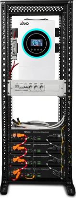 Система зберігання енергії Solarverse SRV24-1SN6.2K1-LDY9.6K1-1 6.2kW 9.6kWh 4BAT LiFePO4 6000 циклів - фото 1