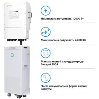 Система хранения энергии Solis SV-3SL12K1-LDY14.34K1 (12kW 14.336kWh 1BAT LiFePO4 6000 циклов) - фото 3 Система хранения энергии Solis SV-3SL12K1-LDY14.34K1 (12kW 14.336kWh 1BAT LiFePO4 6000 циклов) - фото 3