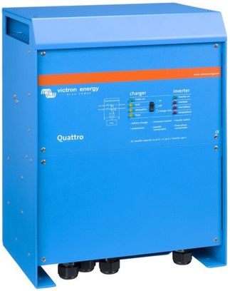 Инвертор гибридный Victron Energy Quattro 24/5000/120-100/100 (5 кВА/4 кВт, 1 фаза, без MPPT) - фото 3 Инвертор гибридный Victron Energy Quattro 24/5000/120-100/100 (5 кВА/4 кВт, 1 фаза, без MPPT) - фото 3