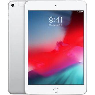 Apple iPad mini 5 Wi-Fi + Cellular 64GB Silver (MUXG2, MUX62) - фото 1