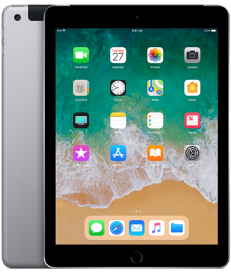Вживаний Apple iPad 2018 32GB Wi-Fi + Cellular Space Gray (MR6Y2) - фото 1