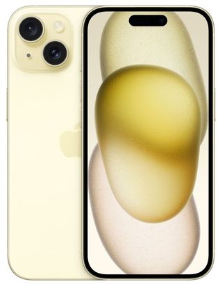 Apple iPhone 15 128GB eSIM Yellow (MTLX3) - фото 1 Apple iPhone 15 128GB eSIM Yellow (MTLX3) - фото 1