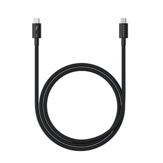 Кабель Satechi Thunderbolt 5 Pro 240W Cable Black (1 m) (ST-YTB5100K) - фото 1 Кабель Satechi Thunderbolt 5 Pro 240W Cable Black (1 m) (ST-YTB5100K) - фото 1