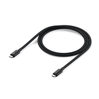 Кабель Satechi Thunderbolt 5 Pro 240W Cable Black (1 m) (ST-YTB5100K) - фото 2 Кабель Satechi Thunderbolt 5 Pro 240W Cable Black (1 m) (ST-YTB5100K) - фото 2