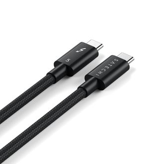 Кабель Satechi Thunderbolt 5 Pro 240W Cable Black (1 m) (ST-YTB5100K) - фото 4 Кабель Satechi Thunderbolt 5 Pro 240W Cable Black (1 m) (ST-YTB5100K) - фото 4