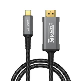 Кабель ACEFAST C1-10 USB-C to HDTV aluminum alloy connectors HD video cable Black - фото 1