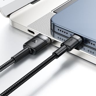 Кабель Acefast C22-04 USB to USB-C 1.2m - black - фото 3 Кабель Acefast C22-04 USB to USB-C 1.2m - black - фото 3