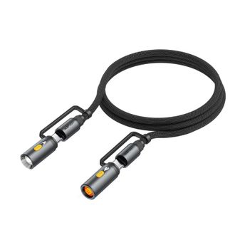 Кабель Acefast J4 USB-C to USB-C Multi-Function Led (Black) - фото 2 Кабель Acefast J4 USB-C to USB-C Multi-Function Led (Black) - фото 2