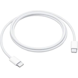 Кабель Apple USB-C to USB-C Woven Cable 60W 1m White (MQKJ3) - фото 1 Кабель Apple USB-C to USB-C Woven Cable 60W 1m White (MQKJ3) - фото 1