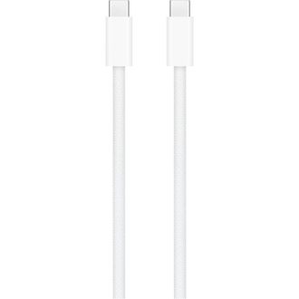 Кабель Apple USB-C to USB-C Woven Cable 240W 2m White (MU2G3) - фото 2 Кабель Apple USB-C to USB-C Woven Cable 240W 2m White (MU2G3) - фото 2