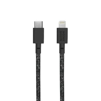 Кабель Native Union Belt Cable USB-C to Lightning Cosmos Black (1.2 m) (BELT-KV-CL-CS-BK-2) - фото 2 Кабель Native Union Belt Cable USB-C to Lightning Cosmos Black (1.2 m) (BELT-KV-CL-CS-BK-2) - фото 2