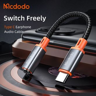 Переходник Mcdodo [CA-7561] Digital Audio Cable USB-C to 3.5mm 0.11m - фото 2