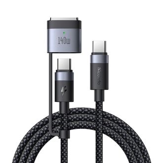 Кабель Mcdodo [CA-0140] USB-C to USB-C/MagSafe 3 240W/140W 2m - фото 1
