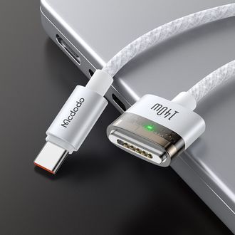 Кабель Mcdodo [CA-2070] USB-C to MagSafe 3 140W 2m (White) - фото 2