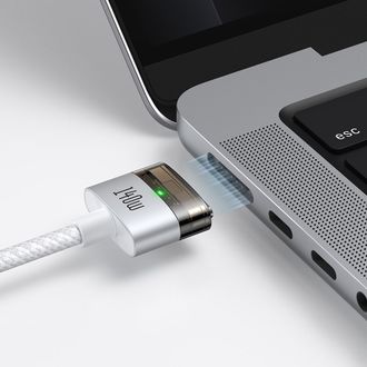 Кабель Mcdodo [CA-2070] USB-C to MagSafe 3 140W 2m (White) - фото 3