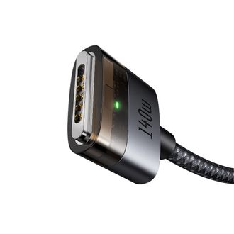 Кабель Mcdodo [CA-2070] USB-C to MagSafe 3 140W 2m (Black) - фото 2