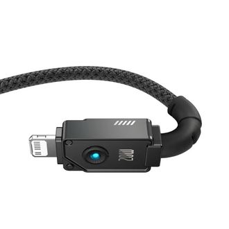 Кабель Baseus Unbreakable Series Fast Charging Data Cable Type-C to iP 20W 1m Cluster Black (P10355803111-00) - фото 3