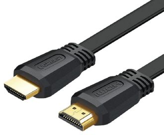 Кабель UGREEN ED015 HDMI Flat Cable 2m (UGR-70159) - фото 1