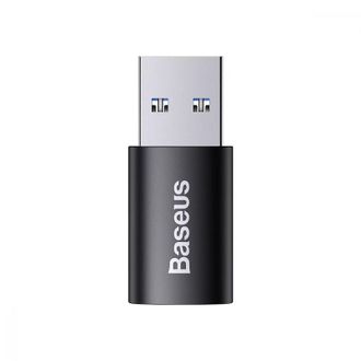 Переходник Baseus Ingenuity Series Mini OTG Type-C to USB 3.1 black (ZJJQ000101) - фото 1 Переходник Baseus Ingenuity Series Mini OTG Type-C to USB 3.1 black (ZJJQ000101) - фото 1