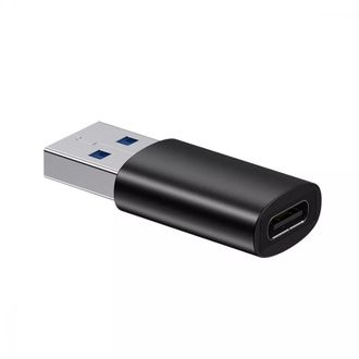 Переходник Baseus Ingenuity Series Mini OTG Type-C to USB 3.1 black (ZJJQ000101) - фото 3 Переходник Baseus Ingenuity Series Mini OTG Type-C to USB 3.1 black (ZJJQ000101) - фото 3