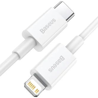 Кабель Baseus Superior Series Fast Charging Type-C to Lightning PD 20W (1m) white - фото 2 Кабель Baseus Superior Series Fast Charging Type-C to Lightning PD 20W (1m) white - фото 2