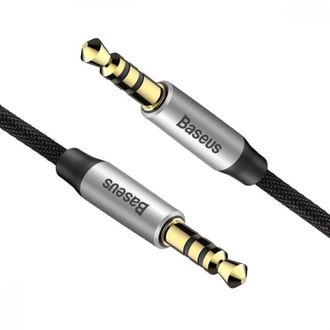 Кабель AUX Baseus Yiven M30 (1.5m) (black) (CAM30-CS1) - фото 2