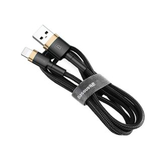 Кабель Lightning Baseus Kevlar Lightning Cable 1m Gold (CALKLF-BV1) - фото 1 Кабель Lightning Baseus Kevlar Lightning Cable 1m Gold (CALKLF-BV1) - фото 1