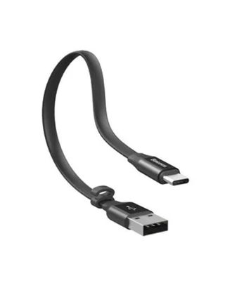 Кабель USB Type-С Baseus USB Cable to USB-C Nimble 0.23m Black (CATMBJ-01) - фото 2 Кабель USB Type-С Baseus USB Cable to USB-C Nimble 0.23m Black (CATMBJ-01) - фото 2