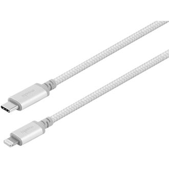 Кабель Moshi Integra Cable USB-C to Lightning Jet Silver (1.2 m) (99MO084105) - фото 2 Кабель Moshi Integra Cable USB-C to Lightning Jet Silver (1.2 m) (99MO084105) - фото 2
